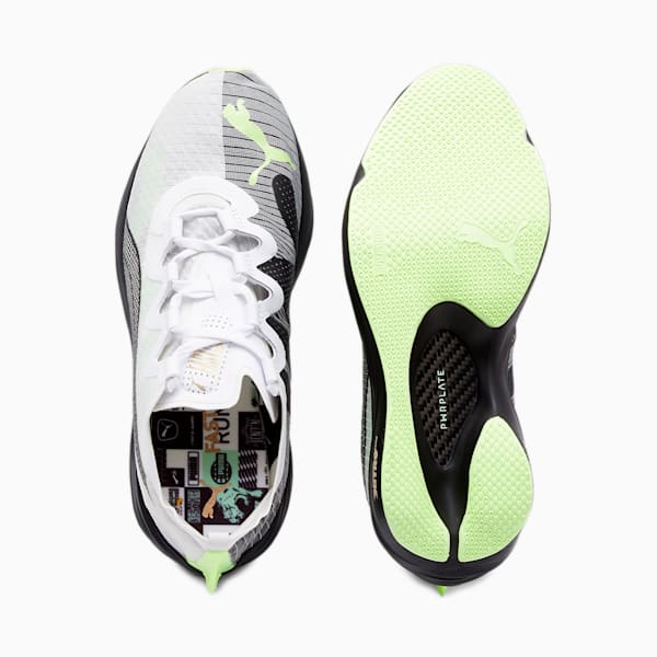 Souliers de course à pied Fast-FWD NITRO Elite Run 75 Homme, PUMA White-PUMA Black, extralarge